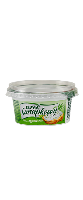 Serek kanapkowy ze szczypiorkiem